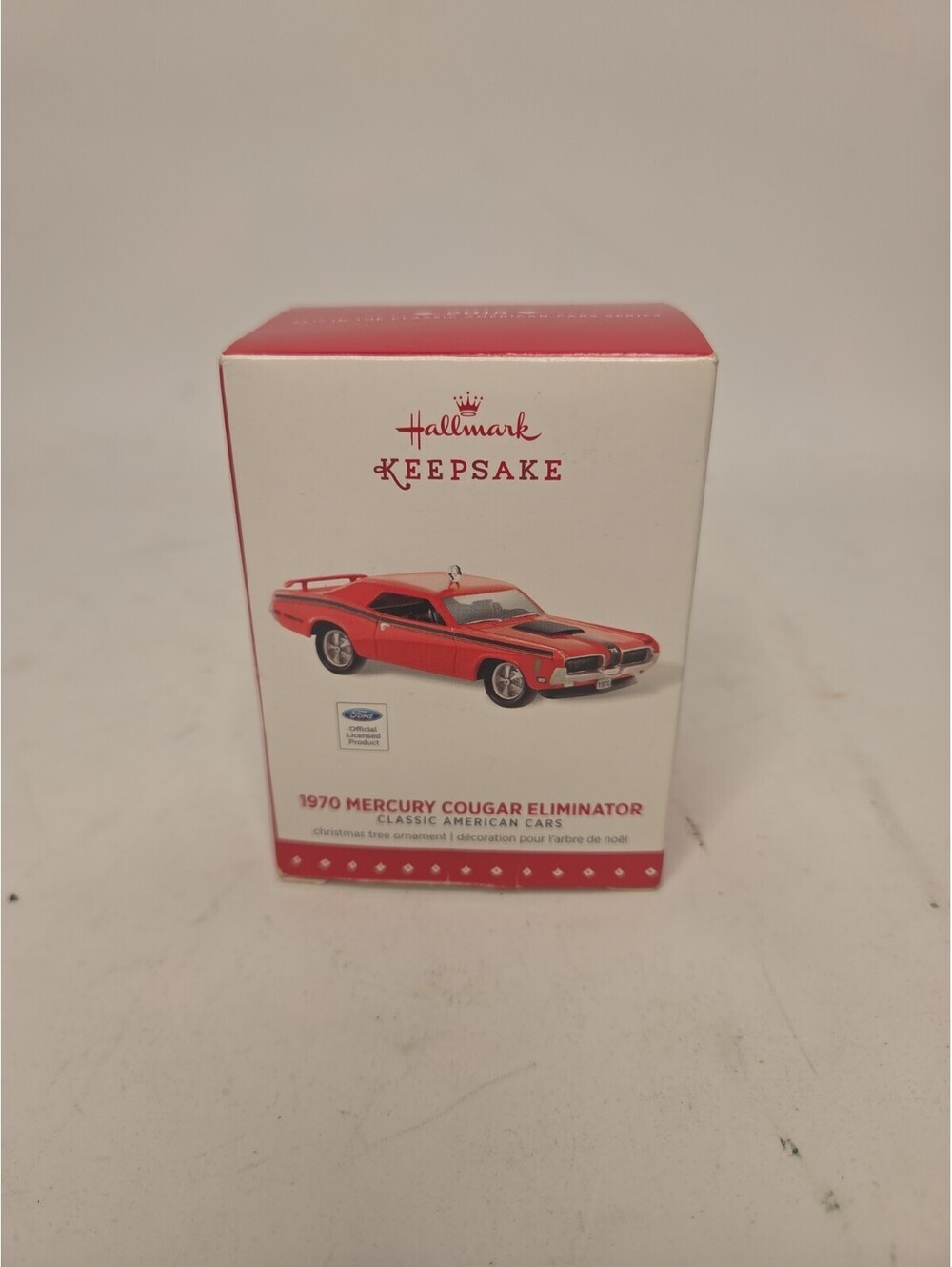 Hallmark Keepsake Ornament: 2015 Mercury Cougar 1970 Eliminator